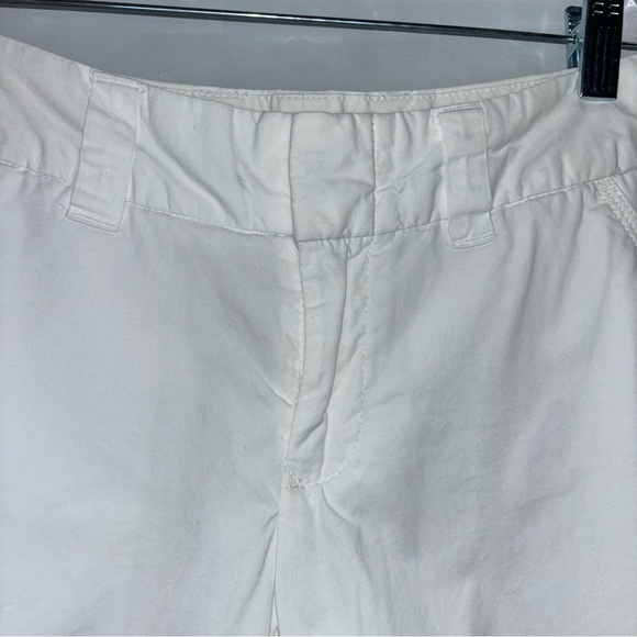 Tommy Hilfiger White Cotton Shorts | Size 0 - Picture 3 of 10